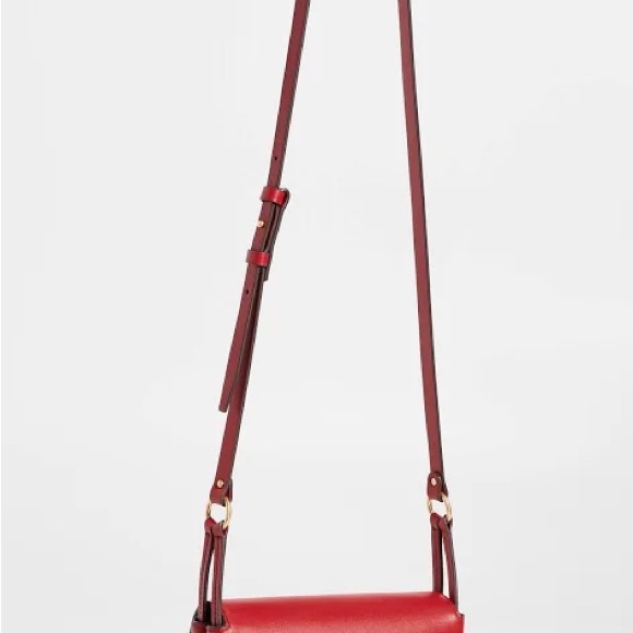 Tory Burch Vibrant Red Crossbody Bag